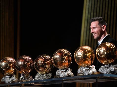 messi ballon d'or how many
